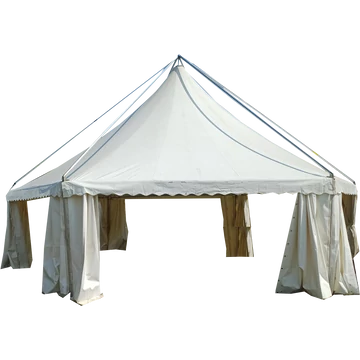 Hatszögletű sátor bérlés