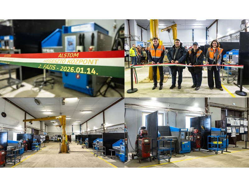 Az Alstom megnyitotta új  hegesztő- és lakatosképző  központját Mátranovákon! 